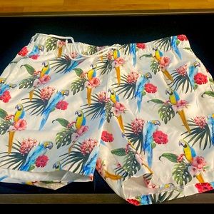 XL fashion swimming trunks